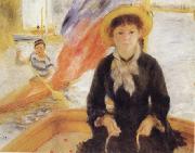 Girl in a Boat, Pierre Renoir